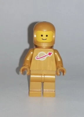 LEGO Spaceman Pearl Gold - Minifigur Figur Astronaut Raumfahrer Classic 21358 - Image 1 of 3