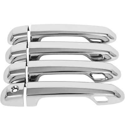 Door Handle Cover w/smart entry Chrome Left Right For 2010-2022 Lexus GX460 Foto 1 de 4