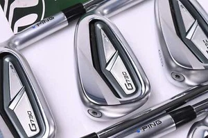 Ping G730 Irons / 6-PW+UW+GW / Blue Dot / Regluar Flex Dynamic Gold Mid 100 R300 - Picture 1 of 7