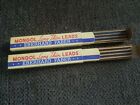 2 Vintage Boxes Eberhard Faber Mongol Long Thin Lead for Mechanical Pencils 4015