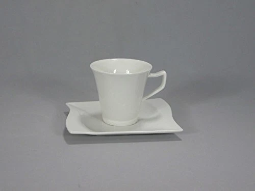 Gerd Van Well Harmony Tazza Da Caffè Porcellana Bianca Quadrata 15Cm - Bild 1 von 1