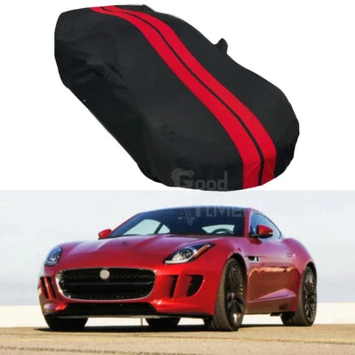 For Jaguar F-Type S-Type Satin Stretch Indoor Full Car Cover Scratch Dustproof - image 1 of 4