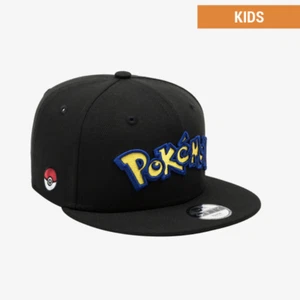 [Kids] New Era  X Pokemon Logo Snapback, Black /  2025 New - Picture 1 of 10