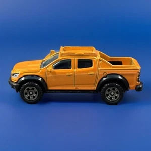 MATCHBOX ARANCIONE 2017 #92 CHEVROLET CHEVY COLORADO XTREME Usato - Foto 1 di 8