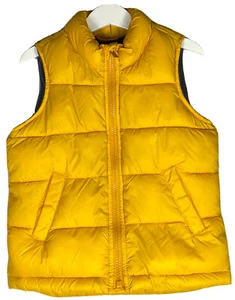 Oldnavy toddler boy puffer vest size 4 Color Squash (yellow) - Picture 1 of 5