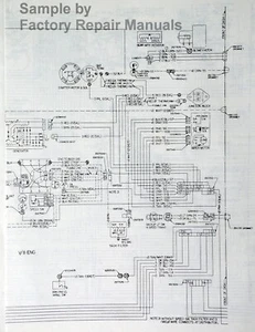 1983 Chevy B60 GMC B6000 School Bus Chassis Brigadier Electrical Wiring Diagrams - Picture 1 of 1