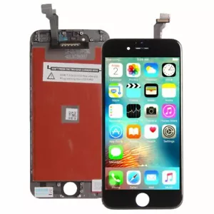 iPhone 6 LCD Digitizer Touch pad with Front panel Glass Cover black good quality - Picture 1 of 3