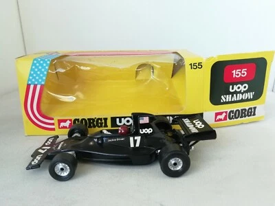 CORGI TOYS 155 UOP SHADOW THE SHADOW FORMEL 1 RENNWAGEN SCHWARZ - Bild 1 von 4