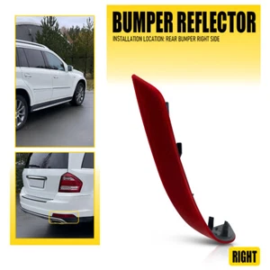 For 2010-2012 GL350 Benz GL450 GL550 Side Right Rear Bumper Reflector Light Lamp - Foto 1 di 11
