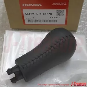 HONDA ACURA NSX NA1 1991-1999 Genuine Leather Shift Knob 54102-SL0-003ZB OEM - Picture 1 of 9