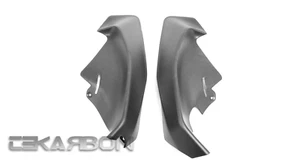 Paneles de carenado laterales de fibra de carbono Ducati Panigale V4 2018-2020 (solo mate) - Imagen 1 de 5