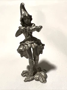 Comstock Pixie Pewter Lead Small Miniature Fairy Fantasy Figurine - Bild 1 von 12