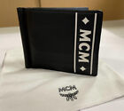 MCM bifold leather wallet sleek and compact design