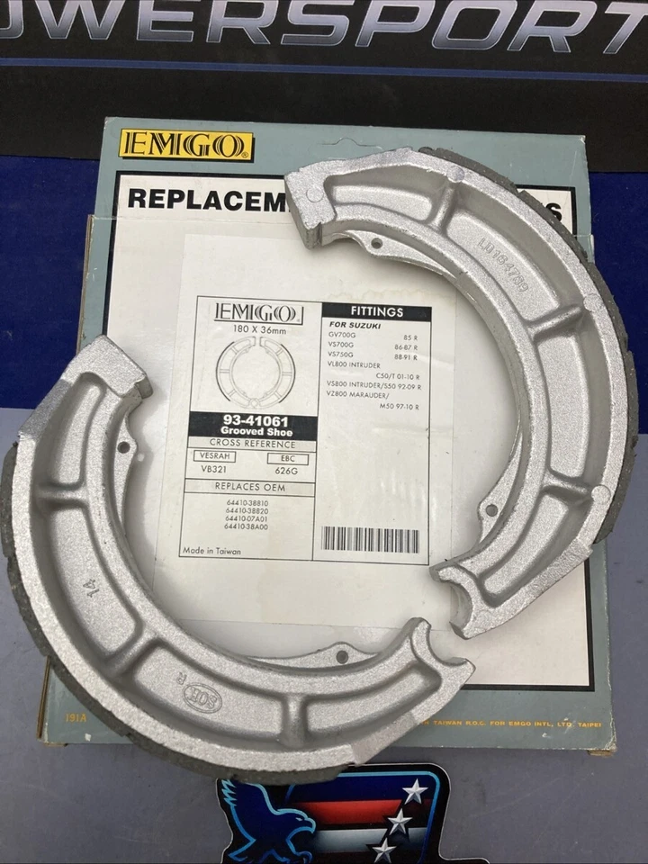 ZAPATOS DE FRENO EMGO 93-41061 ORIGINALES NUEVOS Foto 1 de 4