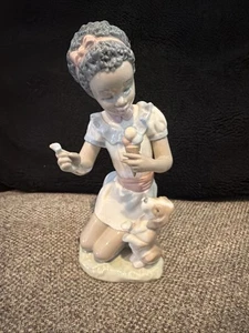 LLADRO "Sharing Sweets" 5836 Black Legacy Collection 1990s Rare Open Box Neu - Bild 1 von 9