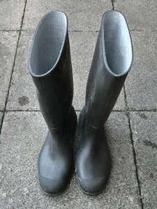 Dunlop Contract Mens Outdoor Durable Wellington Boots Black Size 10 - Picture 1 of 3