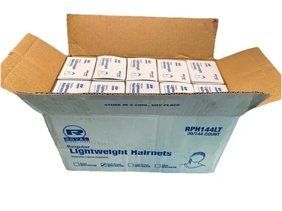 AmerCareRoyal Latex-Free Hairnets RPH144LTDB 24" Nylon Lightweight (2880/CT) New - Image 1 of 4
