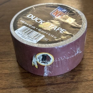 Nastro adesivo logo squadra Duck Brand Washington Redskins NFL 1,88 pollici per 10 iarde - Foto 1 di 8