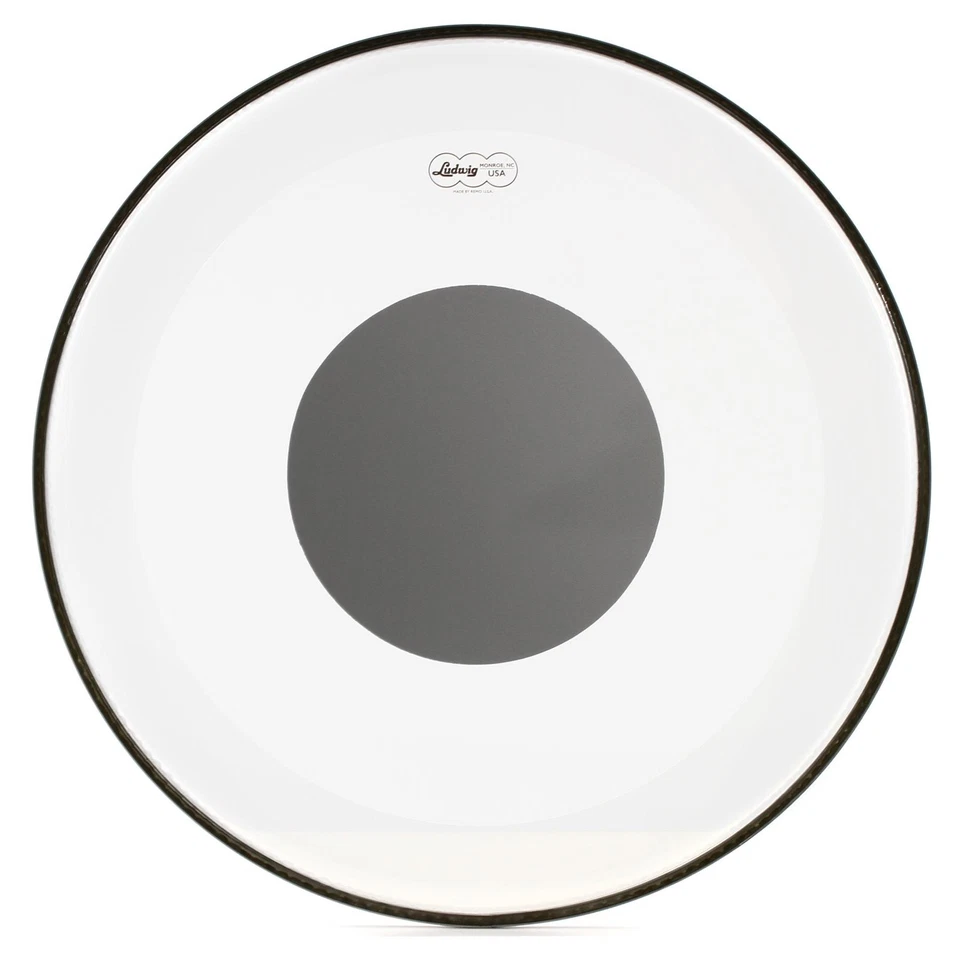 Ludwig Silver Dot Clear Bass Drumhead - 22 inch (3-pack) Bundle - Image 1 of 1