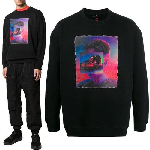 Felpa girocollo stampata Marcelo Burlon 4691811399 4691811399 24333987