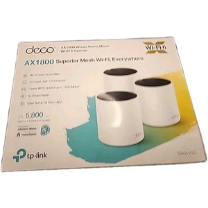 TP-Link deco AX1800 Mesh Whole Home WiFi Wi-Fi X25 - Afbeelding 1 van 2