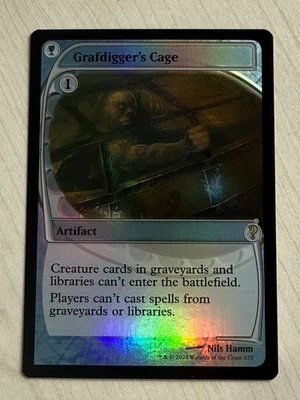 MTG MB2 222 Grafdigger's Cage NM EN FOIL Future Sight - Image 1 of 2