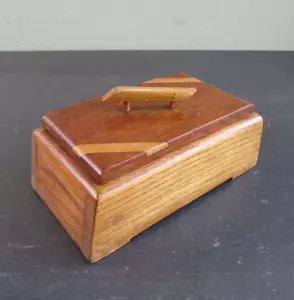 Vintage Art Deco Wooden Box - Picture 1 of 9