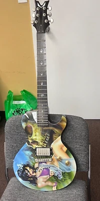 Leslie West Signed Mississippi Queen Electric Guitar - Image 1 of 4