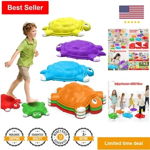 Durable Balance Stepping Stones - Develops Coordination - 6 Pieces - Ages 3-7 - Picture 1 of 9