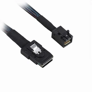 L49 Mini SAS HD SFF-8643 to SFF-8087 Cable SAS Controller to Backplane 12 Gbit/s - Picture 1 of 11