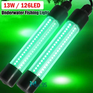 Luz de pesca submarina verde, señuelo sumergible, luz de cebo Pesca nocturna que - Picture 1 of 15