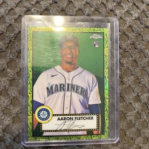 2021 Topps Chrome 70th Ann Ref /99 #112 Aaron Fletcher RC๐ฅ๐ - Picture 1 of 2