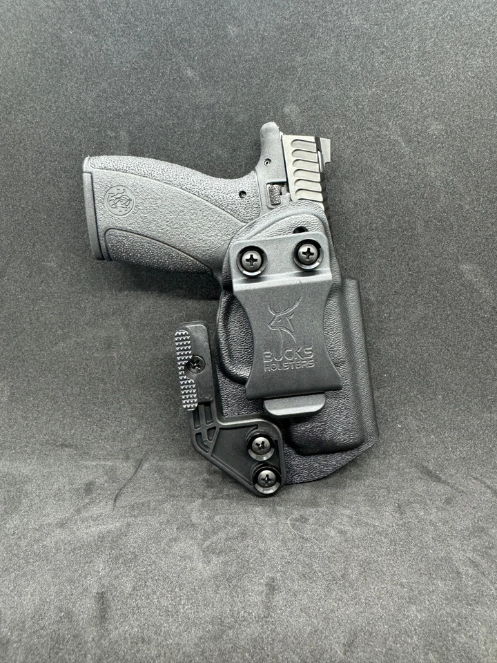 SW BODYGUARD 2.0 CARRY COMP IWB Kydex Holster w/ Claw * Bucks Holsters * USA - Image 1 of 4
