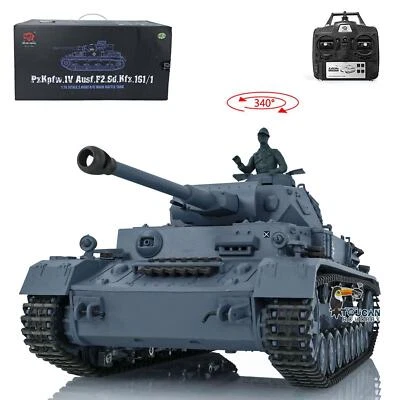 Henglong 1/16 Skala 7.0 Plastik deutscher Panzer IV F2 RC Panzer Modell 3859 - Bild 1 von 4