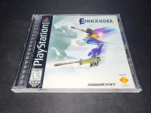 Einhander Squaresoft Sony Playstation 1 PS1 COMO NUEVO estado COMPLETO+protector! - Imagen 1 de 4