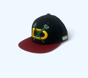 DGK Dirty Ghetto Kids black wool blend snapback hat cap - Picture 1 of 6