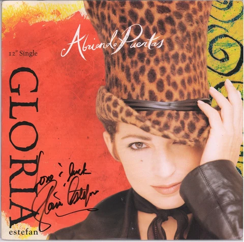 Gloria Estefan Music Album Fanatics Authentic COA Item#10729116 Cover