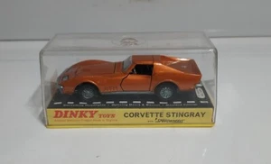 DINKY TOYS 221 CORVETTE STINGRAY Authentic MIB Made In England - Picture 1 of 12