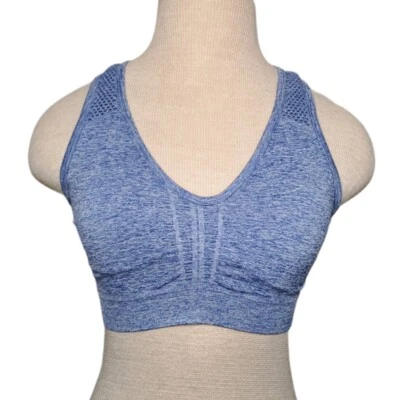 Sutiã esportivo feminino Danskin Now sem costura tamanho pequeno roupa ativa treino ioga - Imagem 1 de 4