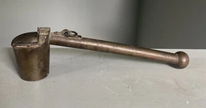 Antique 19thC Chinese Bronze Scholar’s Traveling Ink Well & Brush Holder Yatate - Picture 1 of 14