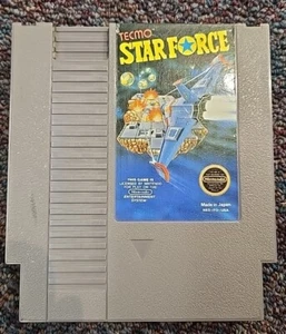 Tecmo Star Force (NIntendo NES, 1987) Authentic! Tested & Works - Picture 1 of 3