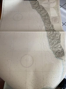 CARTA NAUTICA DA DIAMANTE A CAPO COZZO IST. IDROGRAFICO - Picture 1 of 2