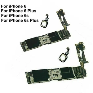 Motherboard w/ Touch ID For iPhone 6 6P 6S 6S Plus 16GB 64GB Unlock Logic Board - Picture 1 of 15