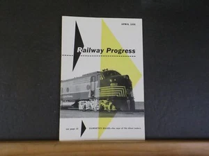 Railway Progress 1958 April Robert R. Young Yard Washington Seaway - Imagen 1 de 2