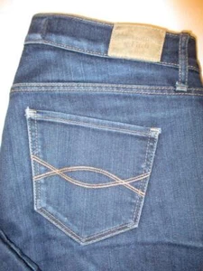 Pantalones de mezclilla para mujer Abercrombie & Fitch Erin ajustados elásticos azules talla 2 S x 26 como nuevos - Imagen 1 de 6