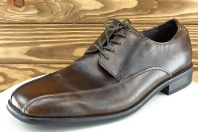 Zapatos Stafford Talla 10.5 M Marrón Derby Oxfords Cuero Hombre Foto 1 de 4