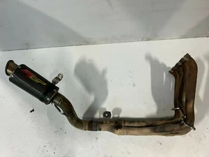 12-16 HONDA CBR1000RR HOTBODIES MGP SLIP ON EXHAUST WITH FACTORY HEADERS PIPES - Picture 1 of 3