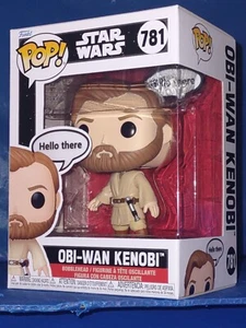 Star Wars Obi-Wan Kenobi Funko Pop Vinyl Figure #781 Hello There Speech Bubble - Picture 1 of 2