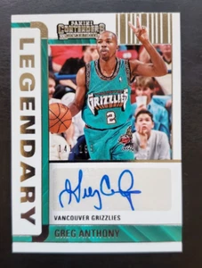 2022-23 Contenders Greg Anthony Legendary Auto 141/199 #LC-GGA Grizzlies - Picture 1 of 3