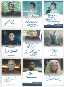 Star Trek Discovery Temporada 5 - Autógrafo, Reliquia y Cómic Corte Tarjeta Selección Casi Nuevo - Imagen 1 de 83